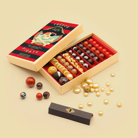 Coffret de billes - Trésor Pirate - Billes and co