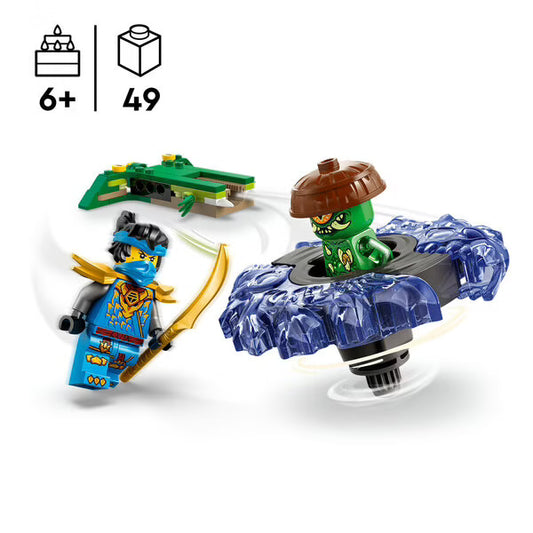 LEGO - Ninjago - Nya contre la toupie du monstre mutant