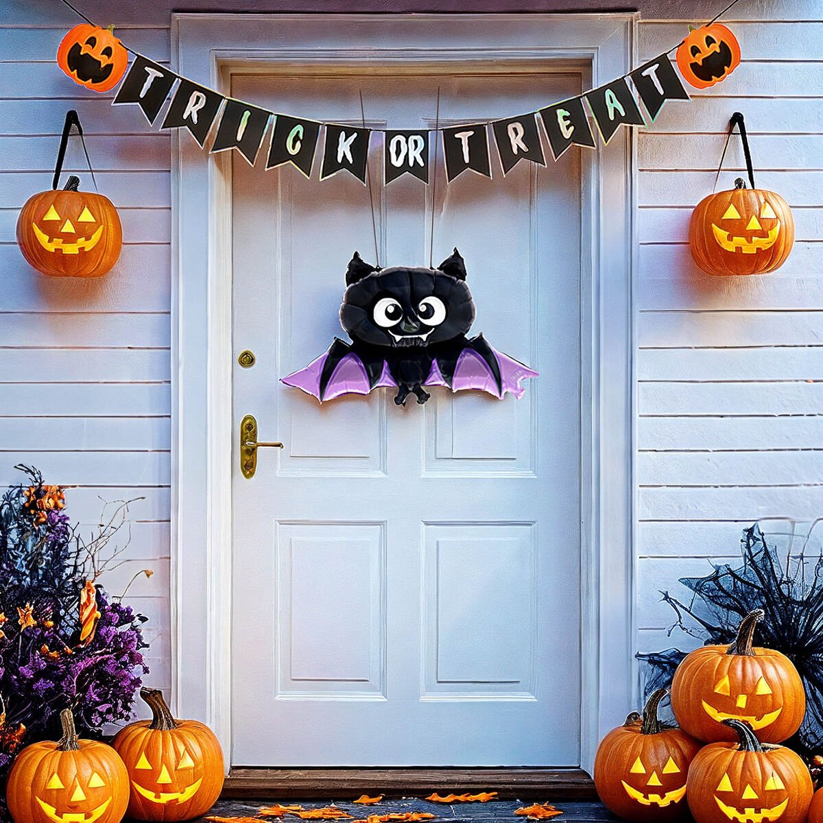 Legami - Set Décoration Porte Halloween - Trick Or Treat - Halloween