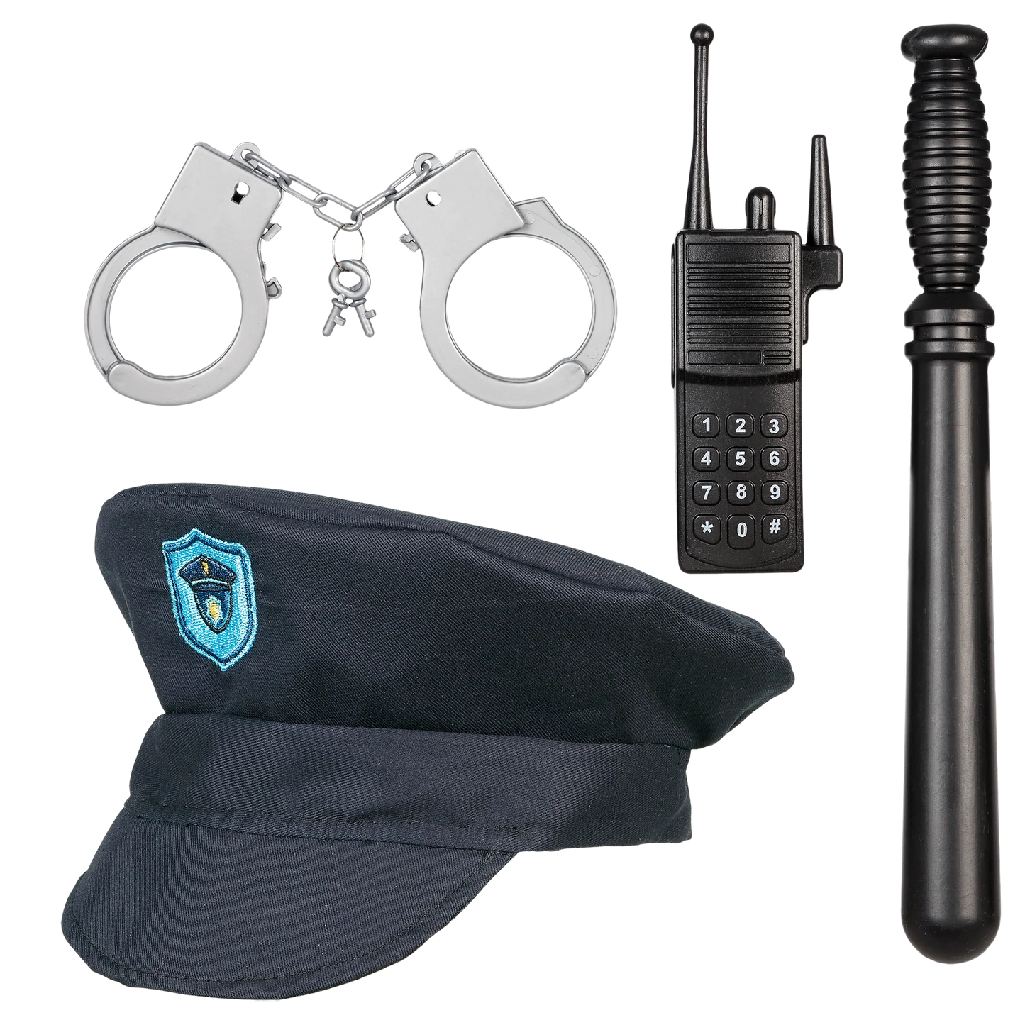 Ensemble déguisement policier - 4-7 ans - Souza