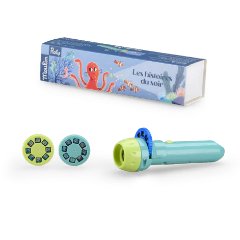 Lampe à histoires Les aventures de Paulie - Moulin Roty