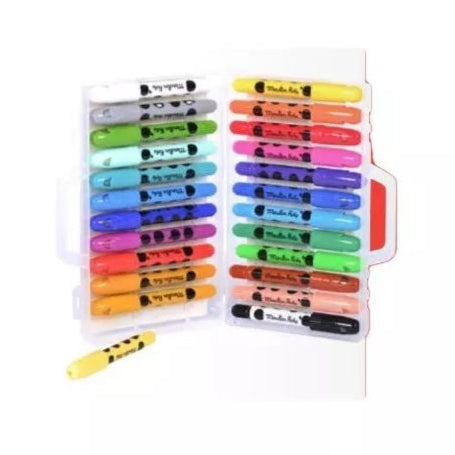 24 crayons de cire les Popipop - Moulin Roty