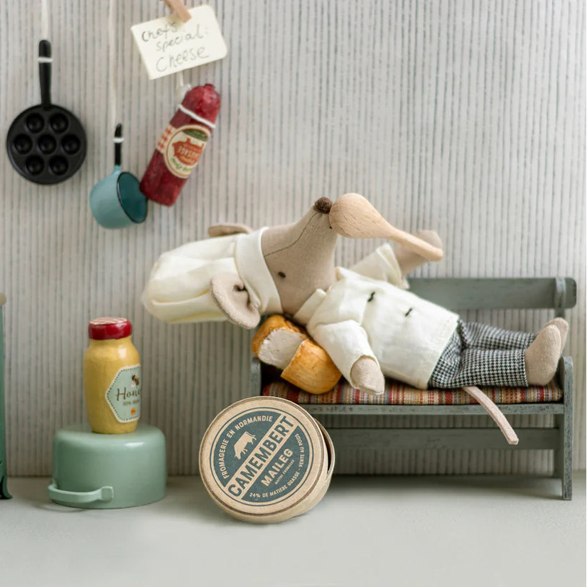 Maileg - Souris Chef de Cuisine - Kitchen Mouse with Pot and Spoon