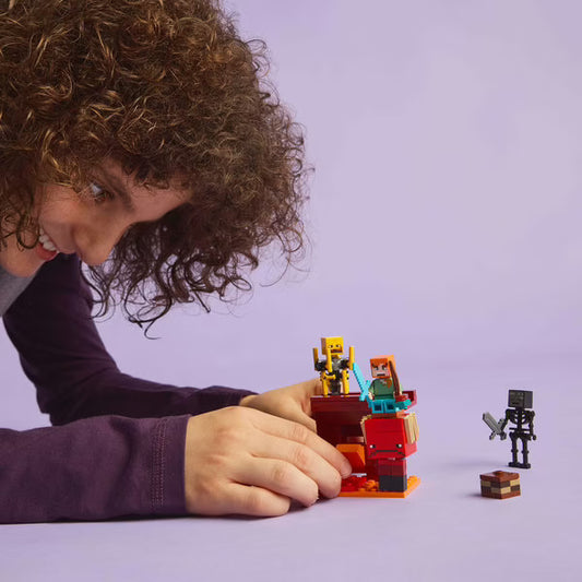 LEGO - Minecraft - La bataille de la lave du Nether