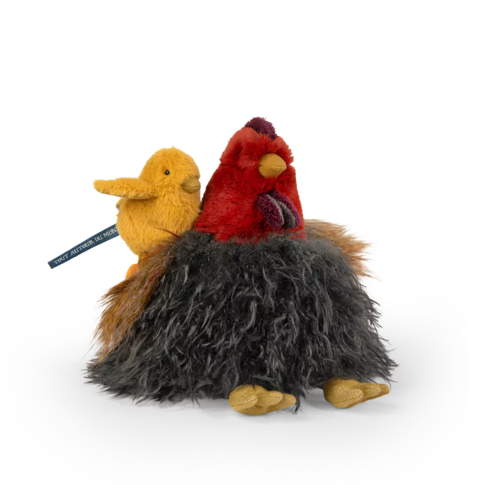 Peluche poussin Tout autour du monde - Moulin Roty