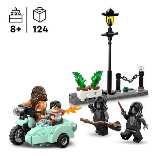 LEGO - Harry Potter - Hagrid et Harry s’échappent de Privet Drive