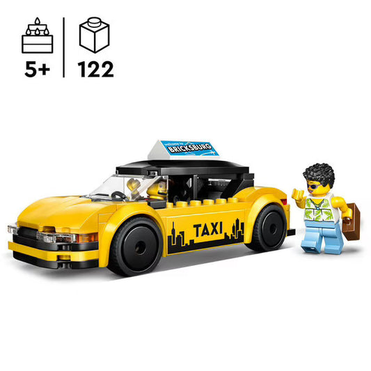 LEGO - City - Le taxi jaune