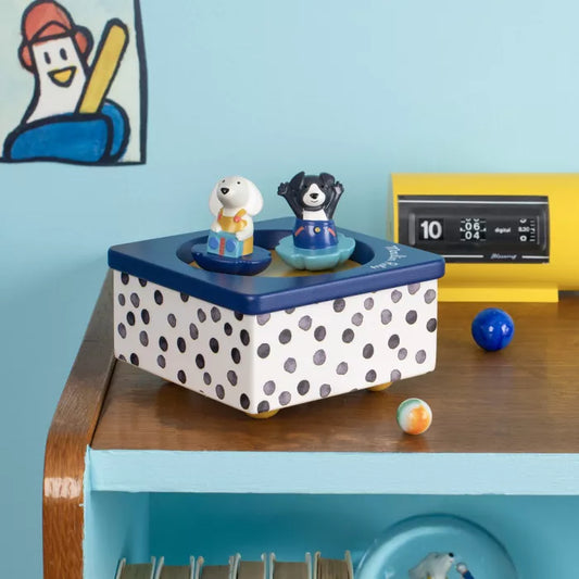 Boîte à musique Puce & Pilou - Moulin Roty