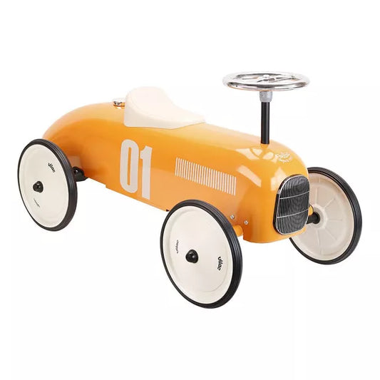 Porteur en métal - Voiture vintage orange - Vilac