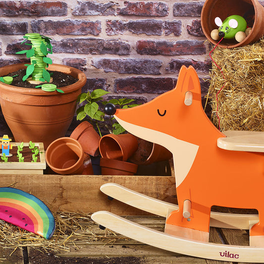 Renard à bascule Andy Westface - Vilac