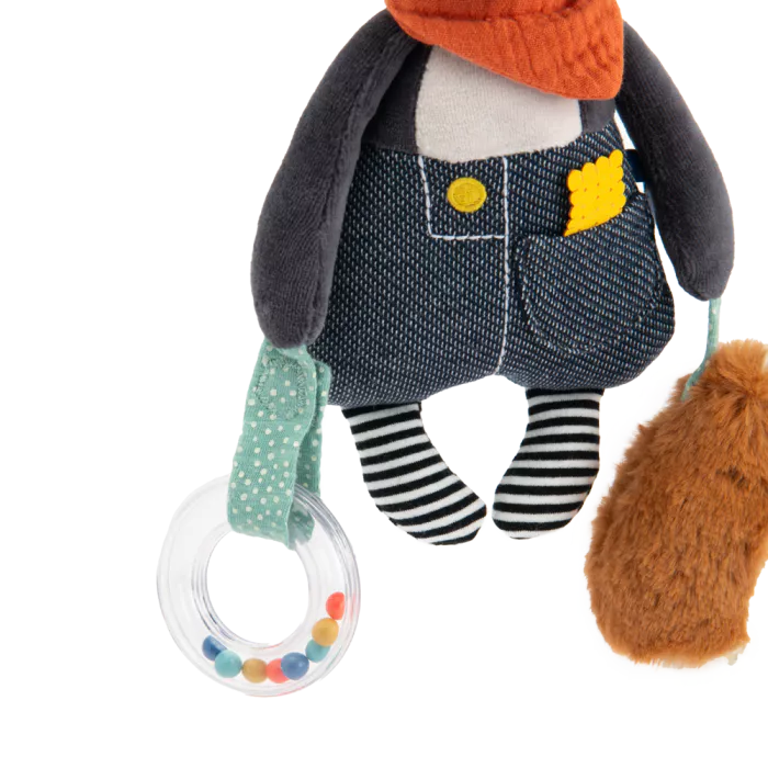 Chien Puce d'activités à suspendre Puce & Pilou - Moulin Roty