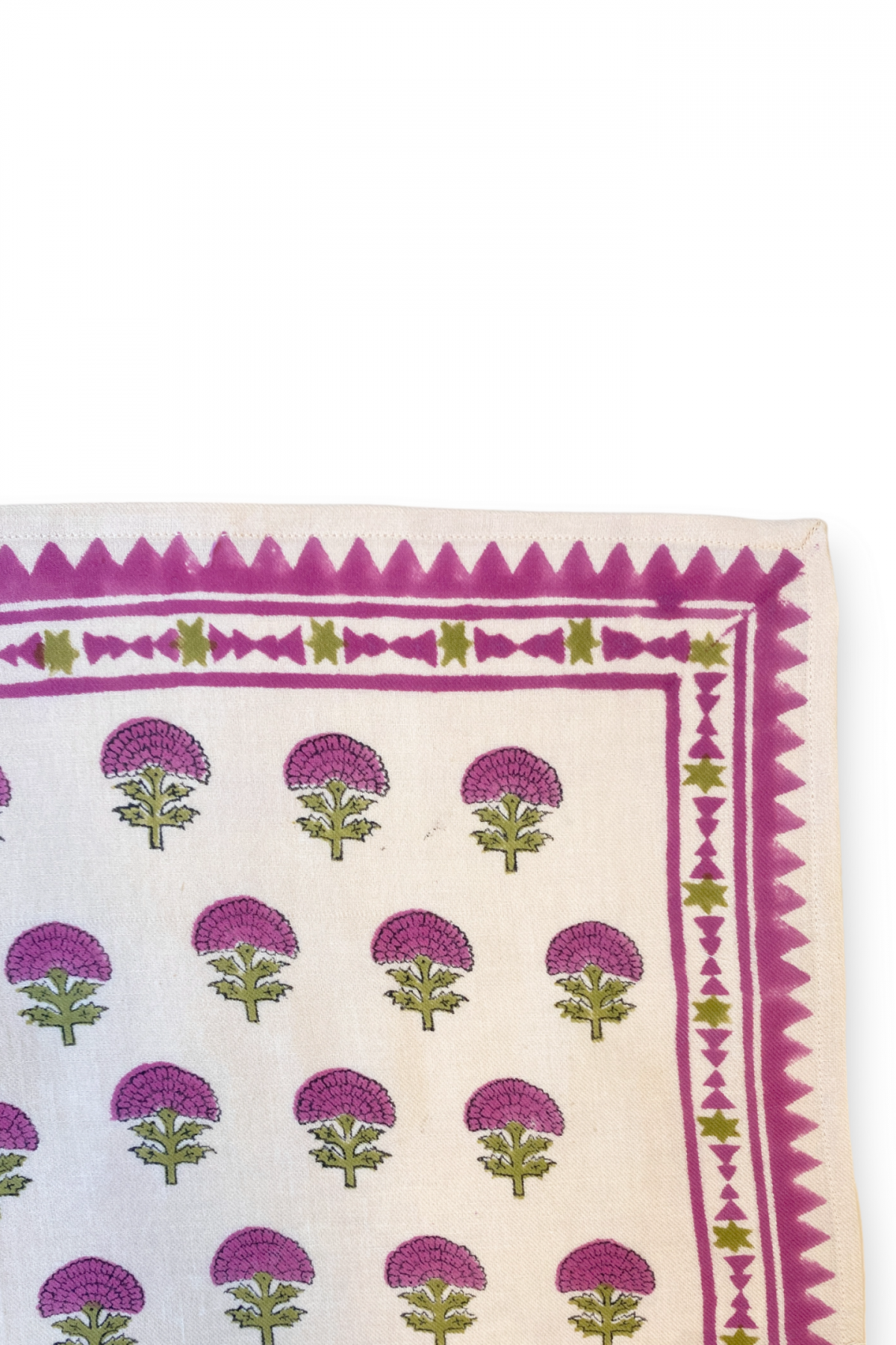 Petit Foulard Manika - Florets Macadamia - Apaches