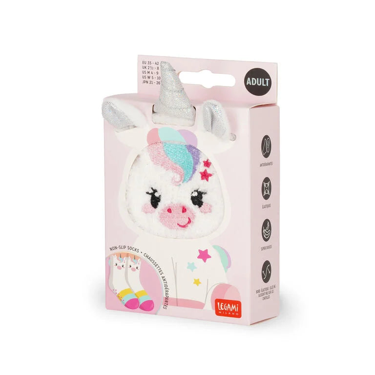 Legami - Chaussettes antidérapantes - Licorne