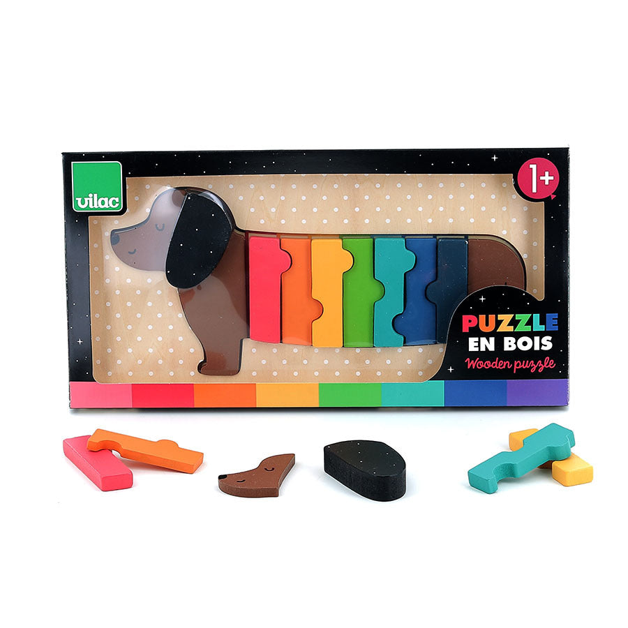 Puzzle encastrement en volume chien Andy Westface - Vilac