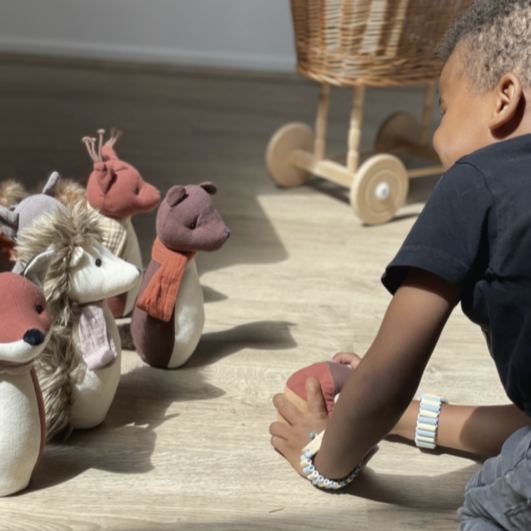 Jeu de quilles en tissu - Amis - Egmont Toys