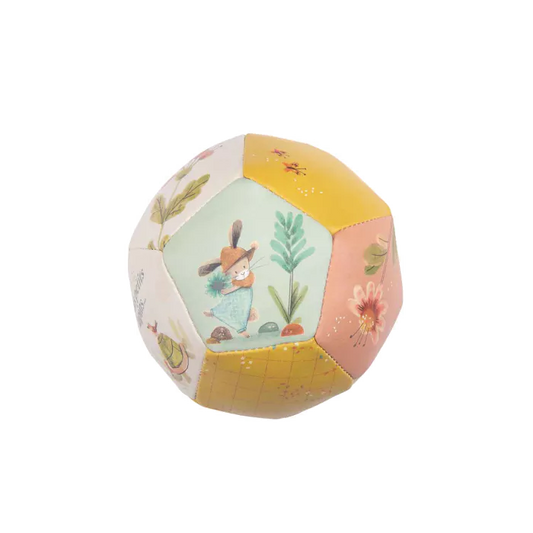 Balle souple Trois Petits Lapins - Moulin Roty