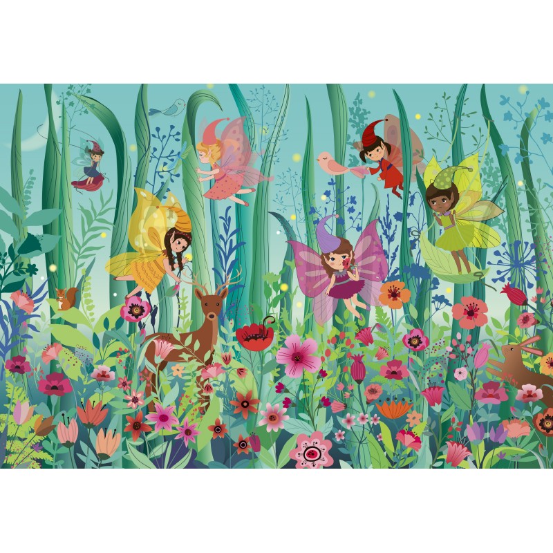 Puzzle 2 x 24 pièces - Elfes et Fées - Sentosphère
