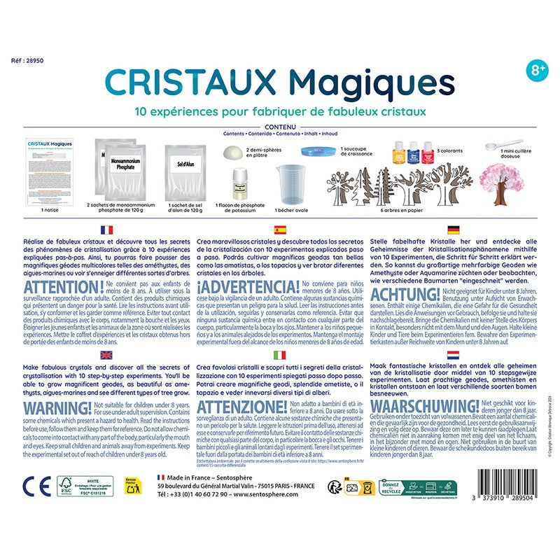 Coffret DIY - Cristaux Magiques - Sentosphère