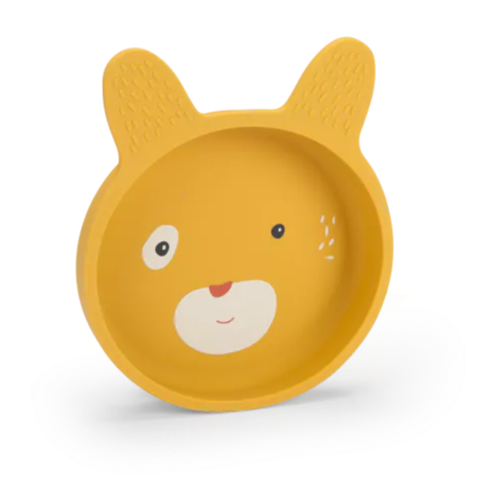 Set vaisselle silicone Trois Petits Lapins - Moulin Roty