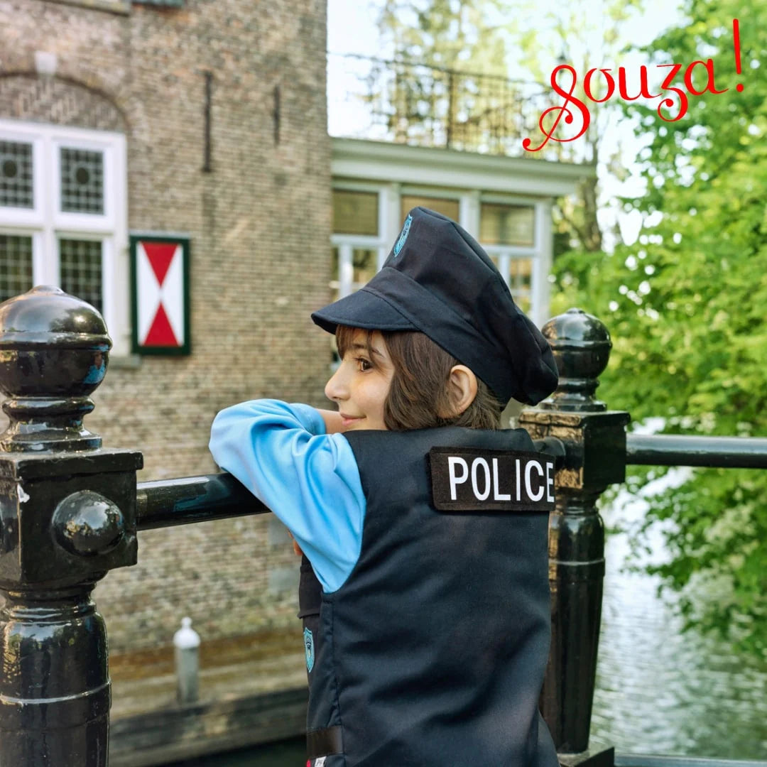 Ensemble déguisement policier - 4-7 ans - Souza