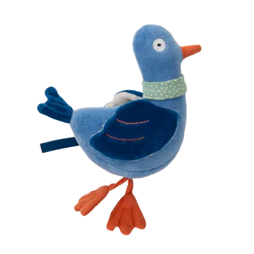 Poupée hochet pigeon Michel Puce & Pilou - Moulin Roty