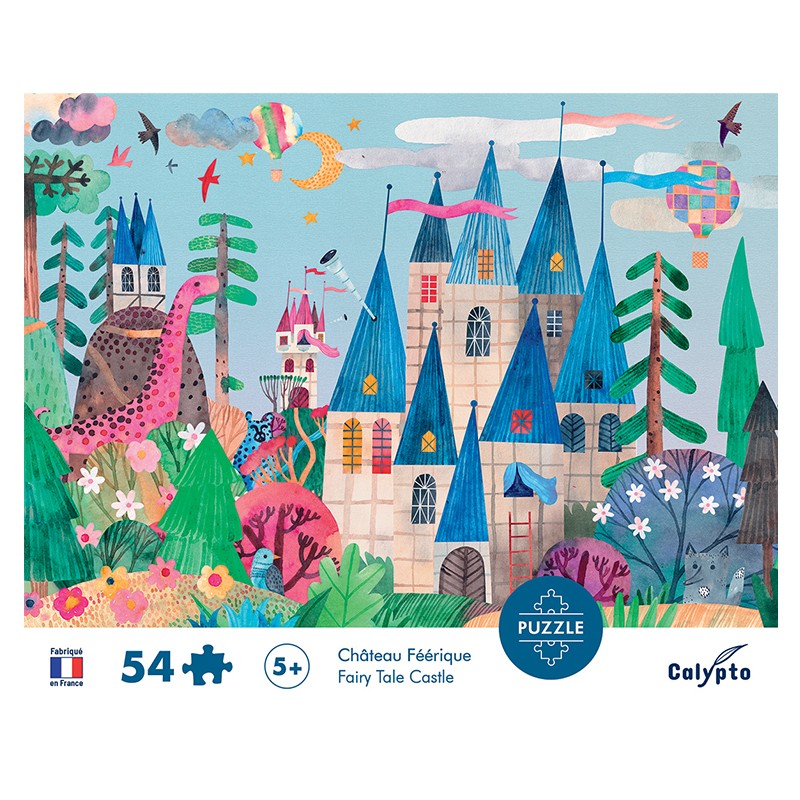 Puzzle 54 pièces - Château Féérique - Sentosphère