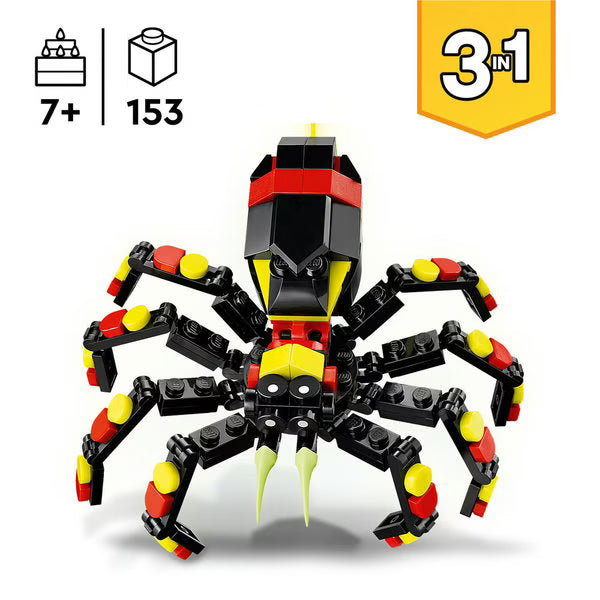 LEGO - Creator - Animaux sauvages : l’araignée surprenante