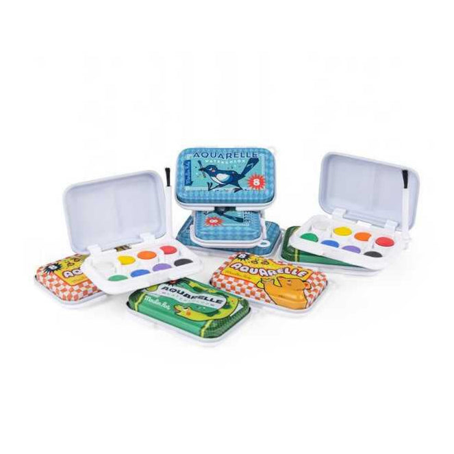 Mini palette aquarelle verte - Moulin Roty