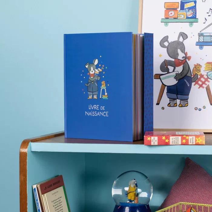 Livre de naissance Puce & Pilou - Moulin Roty