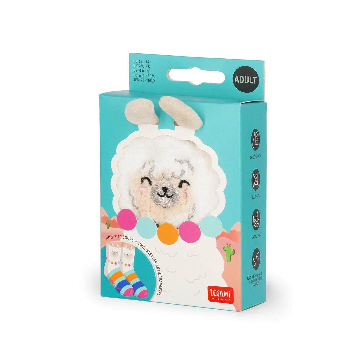 Chaussettes antidérapantes - Lama - Legami