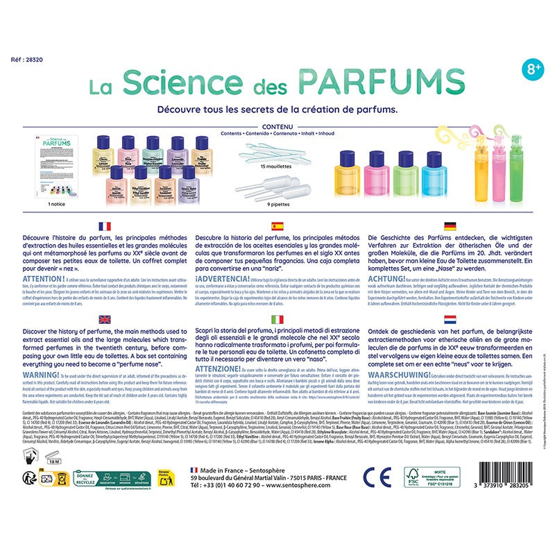 Coffret DIY - La Science des Parfums - Sentosphère