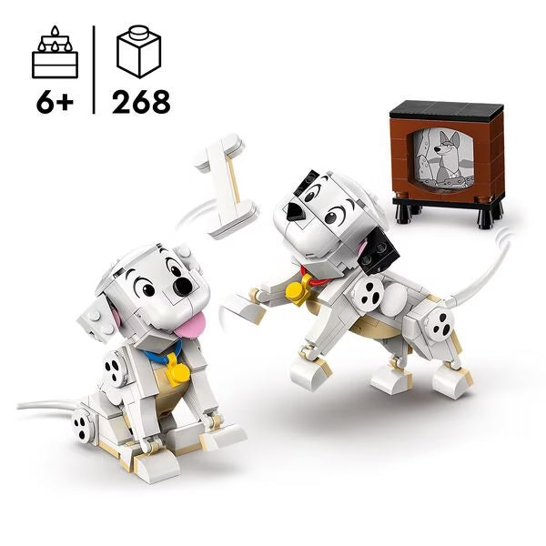 LEGO - Disney Lucky et Penny, les Chiots des 101 Dalmatiens