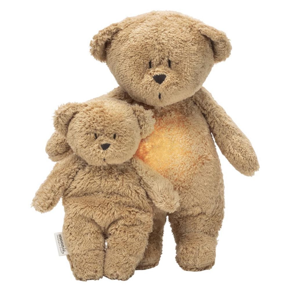 Moonie – Peluche mini ourson - Cappuccino - BB&Co