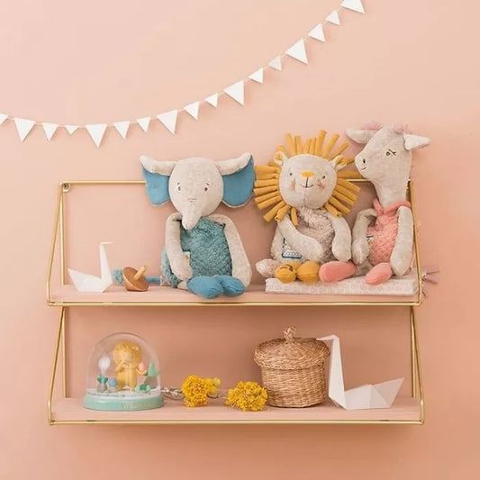 Doudou hochet éléphant Sous mon baobab - Moulin Roty