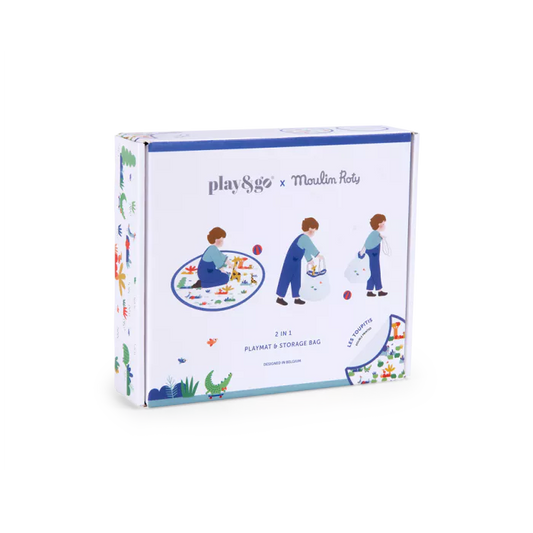 Tapis de jeu et sac de rangement Les toupitis - Moulin Roty