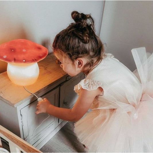 Lampe Champignon - Taille moyenne - Couleur Rouge - Egmont Toys