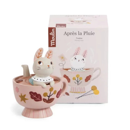 Tirelire lapin Après la pluie- Moulin Roty