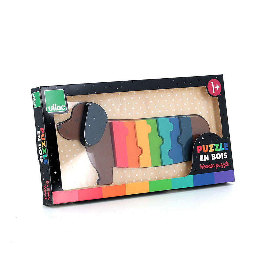 Puzzle encastrement en volume chien Andy Westface - Vilac
