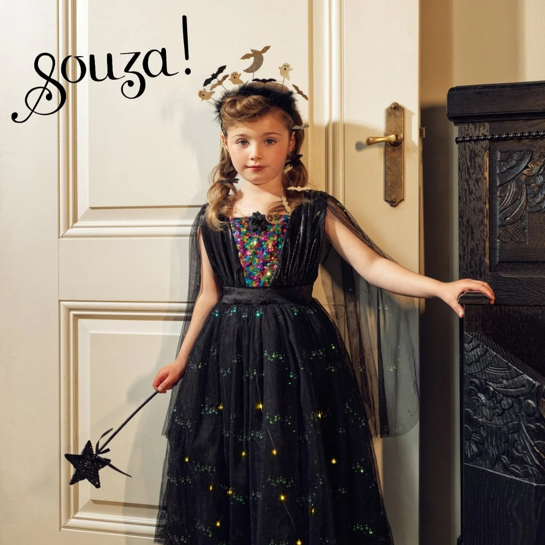 Robe de sorcière lumineuse Agatha - Halloween - Souza