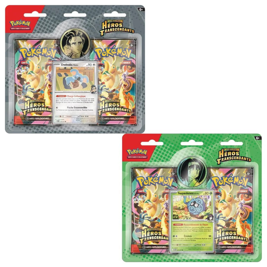 Pokémon - PACK 2.5 héros transcendants + coffret 30 ans