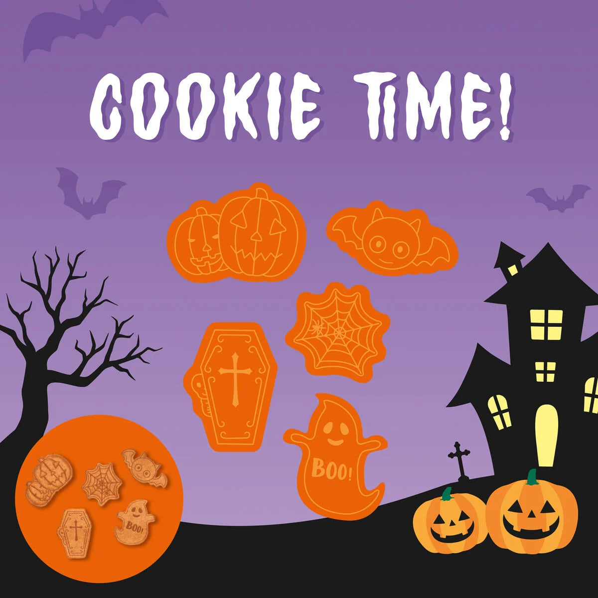 Legami - Emporte-Pièces - Cookie Cutters - Halloween