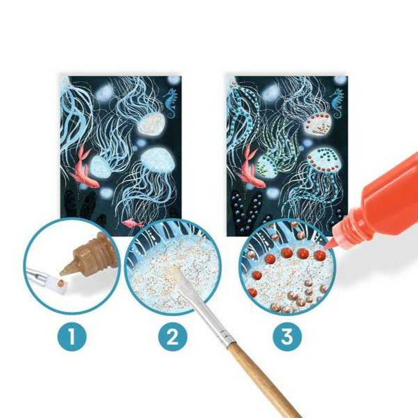 Peinture 3D Abysses - Coffret DIY - Djeco