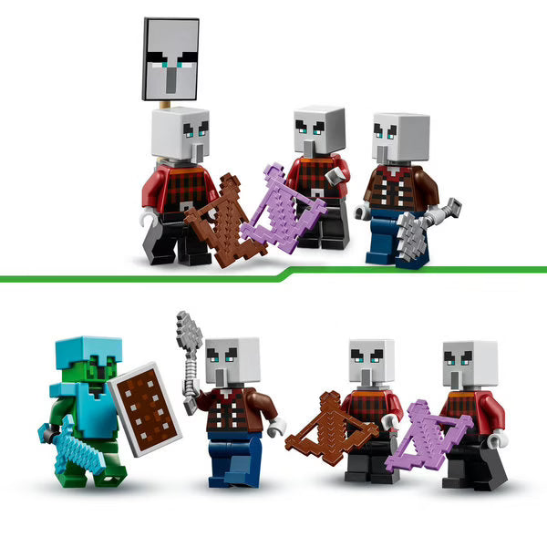LEGO - Minecraft - La patrouille d’Illageois du désert