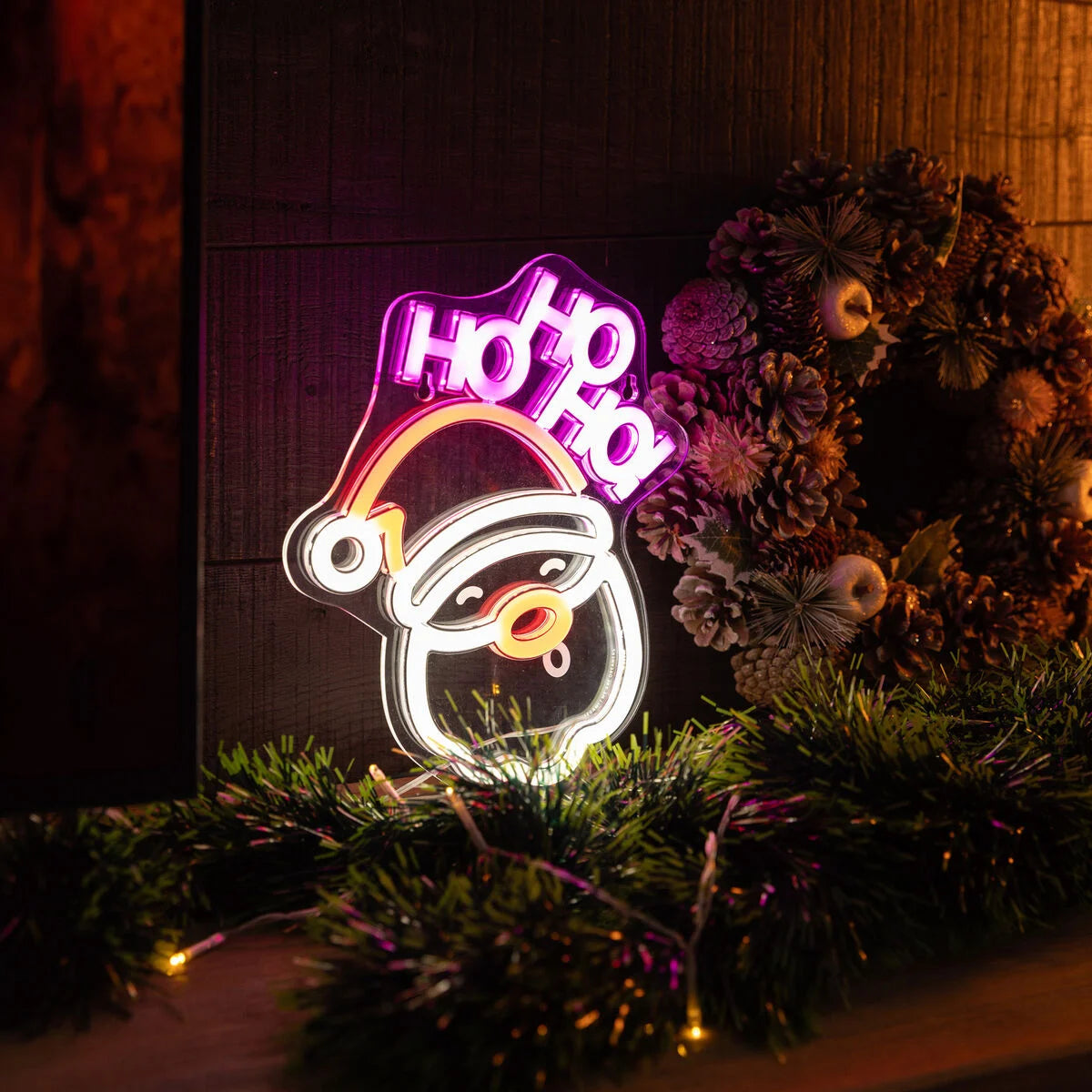 Legami - Lampe LED à Effet Néon - Santa Claus - It’s a Sign