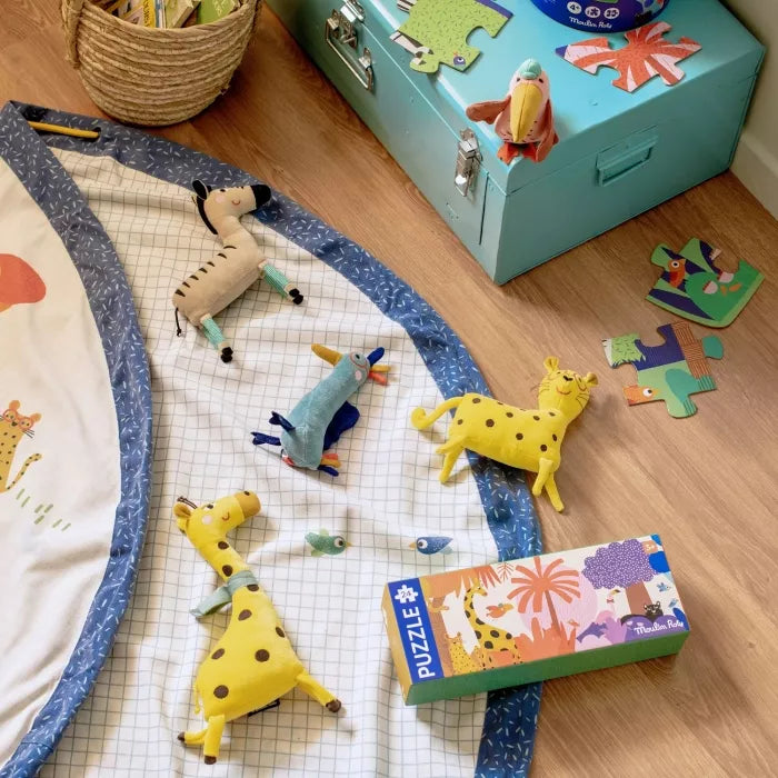 Tapis de jeu et sac de rangement Les toupitis - Moulin Roty
