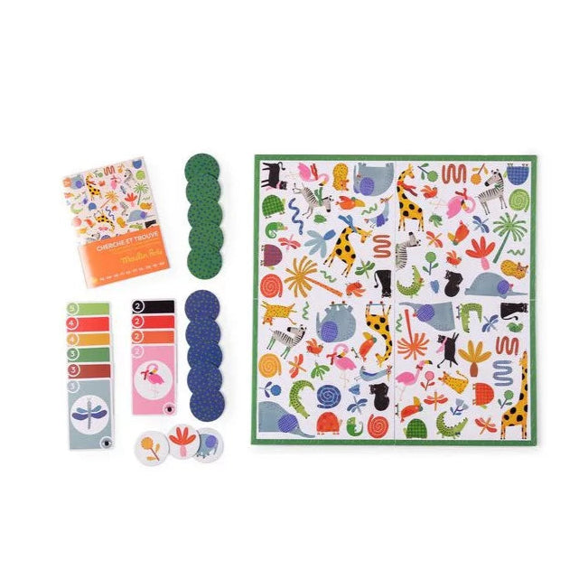 Jeu cherche et trouve - Les toupitis - Moulin Roty