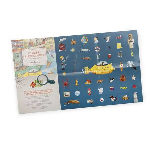 Puzzle - 200 pièces - Le bateau - Moulin Roty