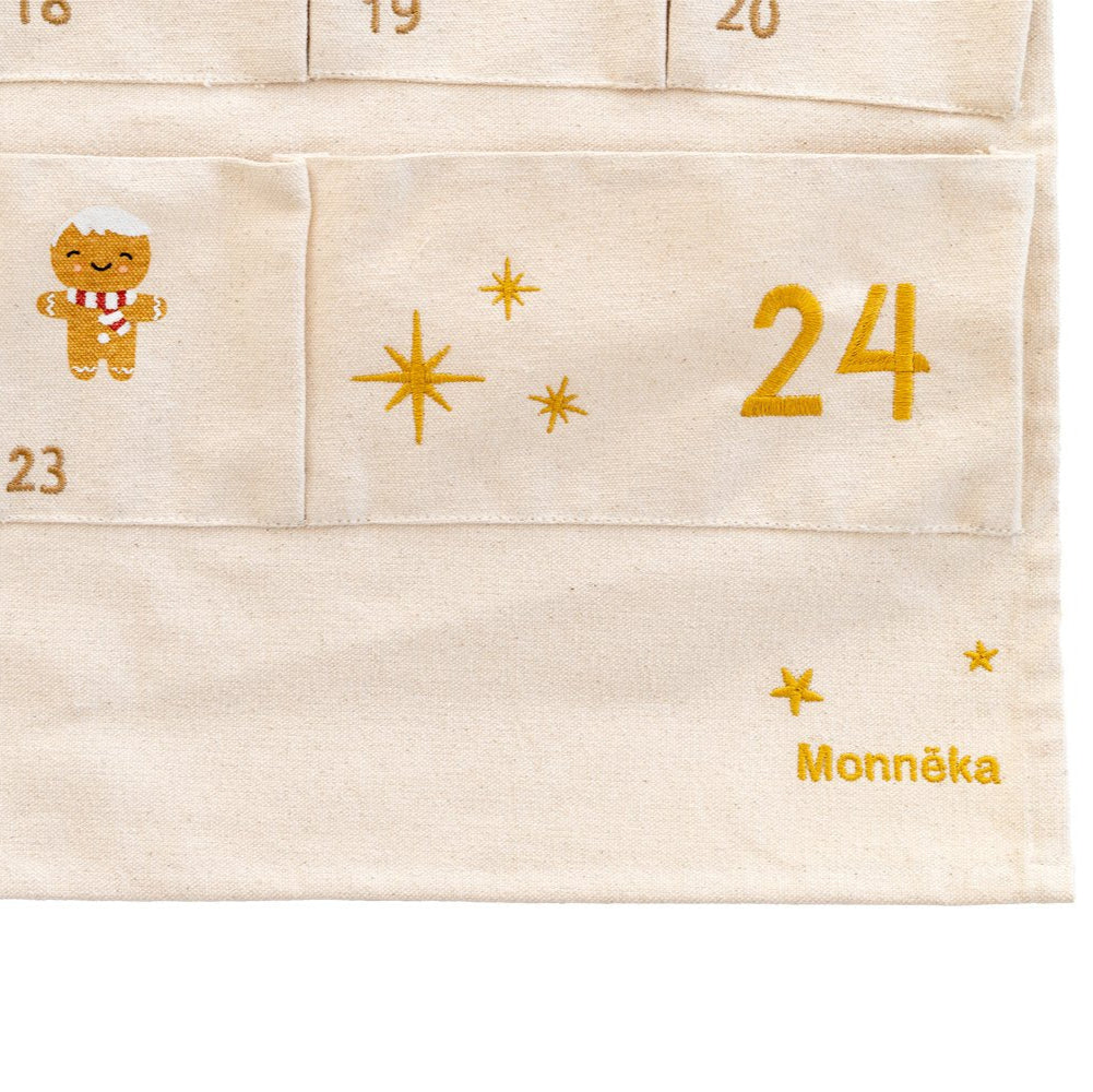 Calendrier de l'Avent - Monnëka Brodé