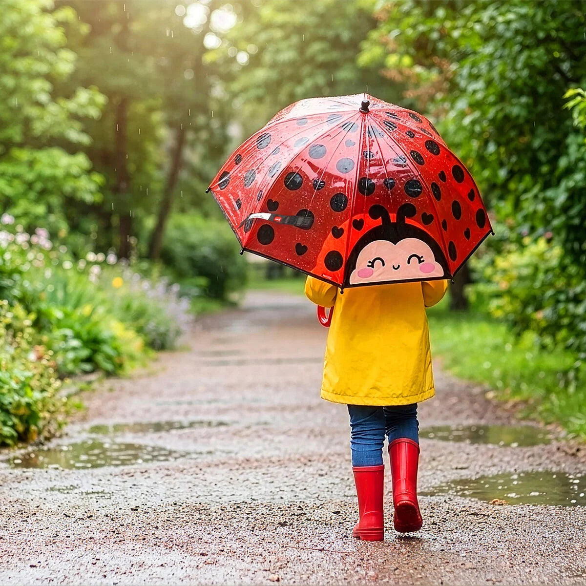 Legami - Parapluie pour Enfant Ladybug - Dancin' in the Rain