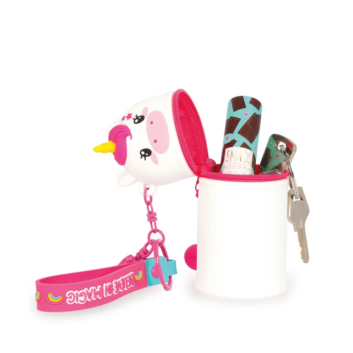Legami - Porte-Monnaie Porte-Clés - Licorne - Mini Kawaii